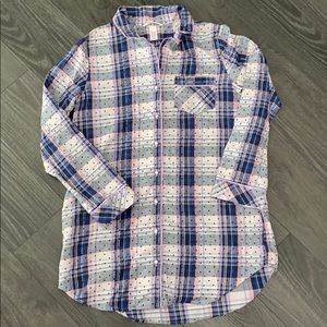 Victoria Secret’s Flannel Sleep Shirt
